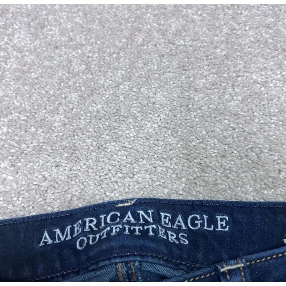 American Eagle Jegging Jeans Women’s Blue Skinny Pockets Size 2 - Picture 11 of 12
